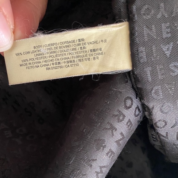 Authentic black pebbled leather Kate Spade Hobo shoulder bag - Picture 4 of 10